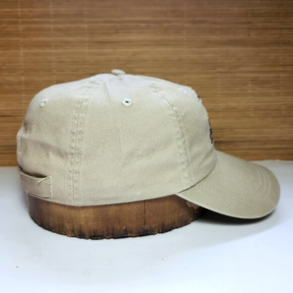 Maui Scuba Shack Hawaii Hat Cap Adjustable 100% Cotton Beige Classic Cut - Picture 4 of 9